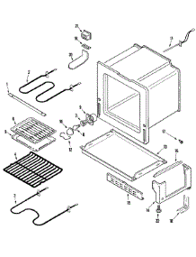 04 - Oven / Base parts for Maytag Range PER3725ACW from AppliancePartsPros.com