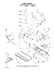 07 - Unit Parts parts for Maytag Refrigerator AB1924PEKW5 from AppliancePartsPros.com