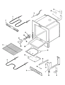 04 - Oven / Base parts for Maytag Range PERL451ACW from AppliancePartsPros.com