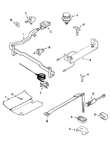 04 - Gas Controls parts for Maytag Range PGR4410BDQ from AppliancePartsPros.com