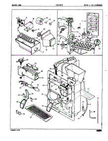 04 - Water & Ice Dispenser parts for Admiral Refrigerator PINT22F9L / 5B71B from AppliancePartsPros.com
