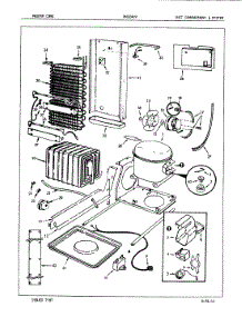 05 - Unit Compartment & System parts for Admiral Refrigerator PNS24H9A / 7L49A from AppliancePartsPros.com