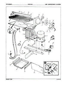 02 - Unit Compartment & System parts for Maytag Refrigerator PNT22H9Y / 7B07A from AppliancePartsPros.com