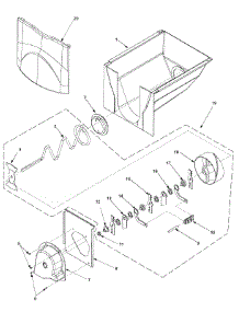 13 - Ice Bucket Assy parts for Maytag Refrigerator PSD264LGRB / PPSD264LGB0 from AppliancePartsPros.com