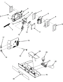 05 - Controls (Series 10) parts for Maytag Refrigerator PSD266LHEB from AppliancePartsPros.com