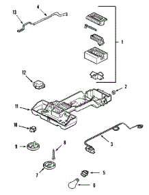 02 - Controls parts for Maytag Refrigerator PTF216LHRW from AppliancePartsPros.com