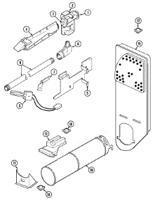05 - Gas Carrying parts for Maytag Dryer PYG4500AWW from AppliancePartsPros.com