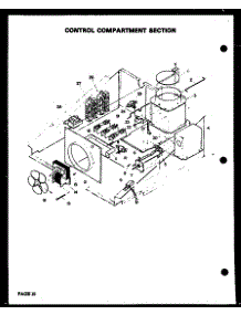 03 - Control Compartment Section parts for Amana Oven QDO-695F from AppliancePartsPros.com