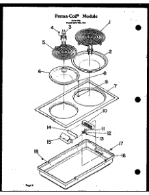 10 - Perma-Coil Module parts for Amana Range QDU-966 from AppliancePartsPros.com