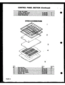 04 - Oven Accessories parts for Amana Oven QKO-661E from AppliancePartsPros.com