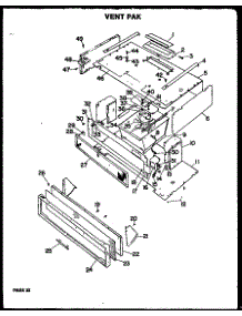 15 - Vent Pak parts for Amana Microwave QMD-800 from AppliancePartsPros.com