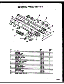 10 - Page 2 parts for Amana Microwave QMD-810 from AppliancePartsPros.com