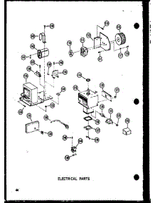 02 - Electrical Parts parts for Amana Microwave R-2 / P7130602M from AppliancePartsPros.com