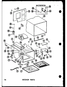 05 - Interior Parts parts for Amana Microwave R-2 / P7130602M from AppliancePartsPros.com