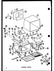 03 - Interior Parts parts for Amana Microwave R-3 / P7338901M from AppliancePartsPros.com