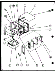 02 - Page 2 parts for Amana Microwave R320T / P7766538M from AppliancePartsPros.com