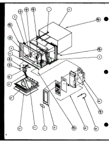 02 - Page 2 parts for Amana Microwave R320T / P7766530M from AppliancePartsPros.com