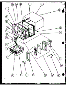 02 - Page 2 parts for Amana Microwave R340P / P7766521M from AppliancePartsPros.com
