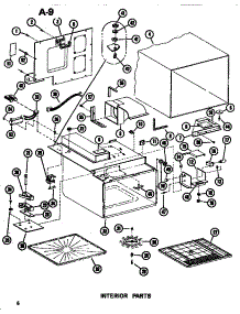 03 - Interior parts for Amana Air Conditioner Heat Pump R51 / P7311704M from AppliancePartsPros.com