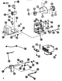04 - Interior parts for Amana Air Conditioner Heat Pump R51 / P7311704M from AppliancePartsPros.com