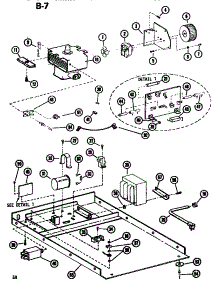 04 - Interior parts for Amana Air Conditioner Heat Pump R51 / P7399102M from AppliancePartsPros.com