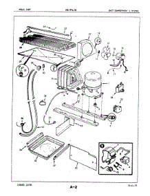 04 - Unit Compartment & System parts for Magic Chef Refrigerator RB17FA-3A / 5E73A from AppliancePartsPros.com