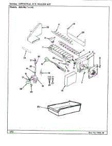 03 - Optional Ice Maker Kit parts for Magic Chef Refrigerator RB19KN-1AL / BG52C from AppliancePartsPros.com