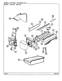 05 - Optional Ice Maker Kit parts for Magic Chef Refrigerator RB212PA / DD76B from AppliancePartsPros.com