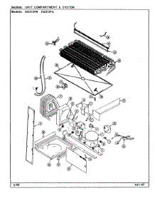 07 - Unit Compartment & System parts for Magic Chef Refrigerator RB212PA / DD76A from AppliancePartsPros.com