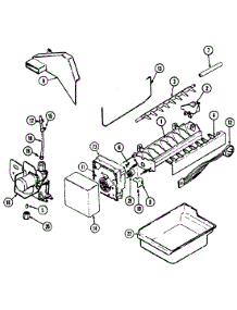 05 - Optional Ice Maker Kit (Ice) parts for Magic Chef Refrigerator RB212TV from AppliancePartsPros.com