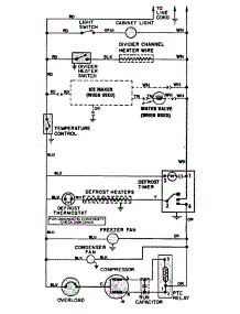 11 - Wiring Information parts for Magic Chef Refrigerator RB214AM from AppliancePartsPros.com
