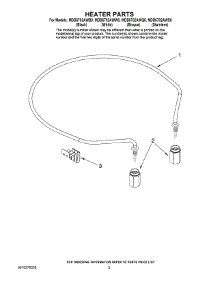 05 - Heater Parts parts for Maytag Dishwasher MDB6702AWW0 from AppliancePartsPros.com