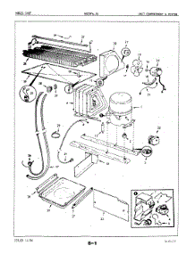02 - Unit Compartment & System parts for Magic Chef Refrigerator RB23FN-3A / 5E79A from AppliancePartsPros.com