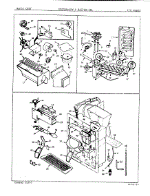 03 - Ice Maker parts for Magic Chef Refrigerator RB23GN-3PL / 7B23B from AppliancePartsPros.com