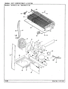 07 - Unit Compartment & System parts for Maytag Refrigerator RBE19KA-3A / CG61A from AppliancePartsPros.com