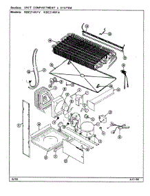 08 - Unit Compartment & System parts for Maytag Refrigerator RBE214RFV / DD53A from AppliancePartsPros.com