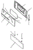 05 - Oven Door / Fixed Panel Parts