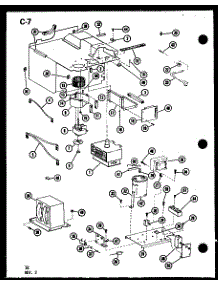 04 - Page 4 parts for Amana Microwave RC10B-PB / P7508505M from AppliancePartsPros.com