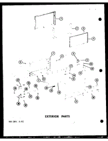 03 - Exterior Parts parts for Amana Microwave RC-10D / P7130502M from AppliancePartsPros.com