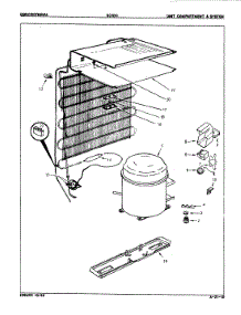 03 - Unit Compartment & System parts for Maytag Refrigerator RC10H / E7S018 from AppliancePartsPros.com