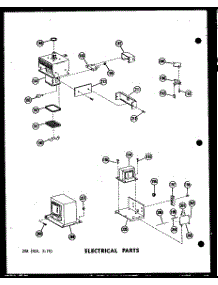 02 - Electrical Parts parts for Amana Microwave RC-10PB / P7130402M from AppliancePartsPros.com