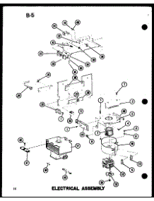 03 - Electrical Assy parts for Amana Microwave RC-10S / P7382901M from AppliancePartsPros.com