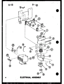 06 - Electrical Assy parts for Amana Microwave RC10SD / P7575004M from AppliancePartsPros.com