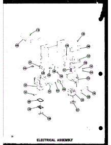 06 - Electrical Assy parts for Amana Microwave RC14 / P7210001M from AppliancePartsPros.com