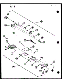 02 - Control Assy parts for Amana Microwave RC-14 / P7210009M from AppliancePartsPros.com