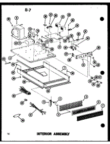 05 - Interior Assy parts for Amana Microwave RC-14 / P7210009M from AppliancePartsPros.com