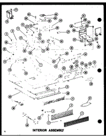 04 - Interior Assy parts for Amana Microwave RC-14S / P7382402M from AppliancePartsPros.com