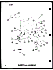 04 - Electrical Assy parts for Amana Microwave RC-20 / P7210008M from AppliancePartsPros.com