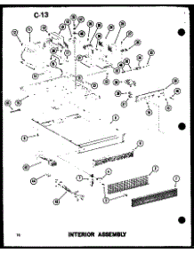 05 - Interior Assy parts for Amana Microwave RC-20 / P7210008M from AppliancePartsPros.com