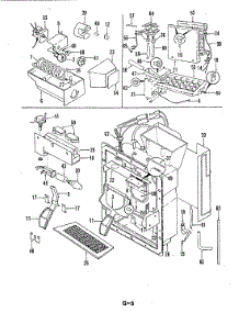 06 - Water & Ice Dispenser parts for Magic Chef Refrigerator RC22EN-3AW / 5M44B from AppliancePartsPros.com